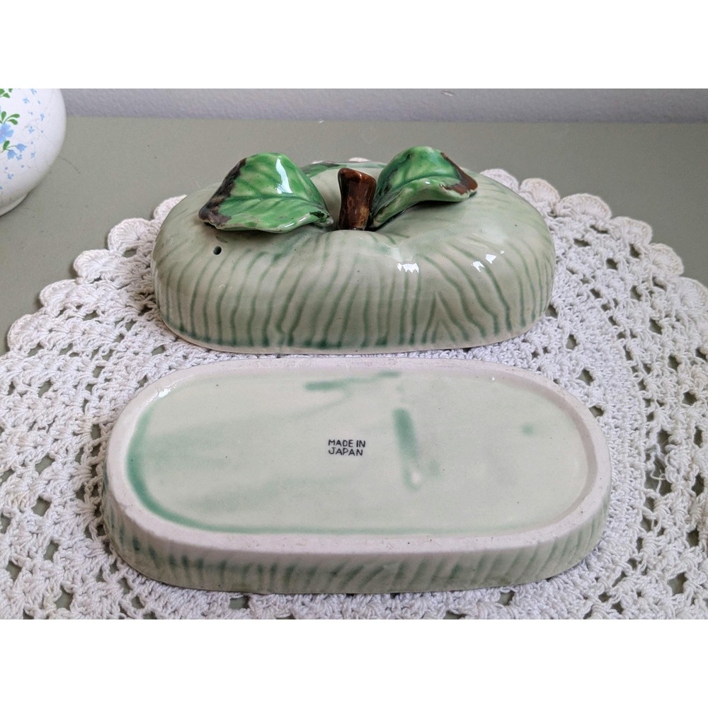 Vintage Made in Japan Apple Kitchen Canister Set of‎ 3 - Picture 4 of 16